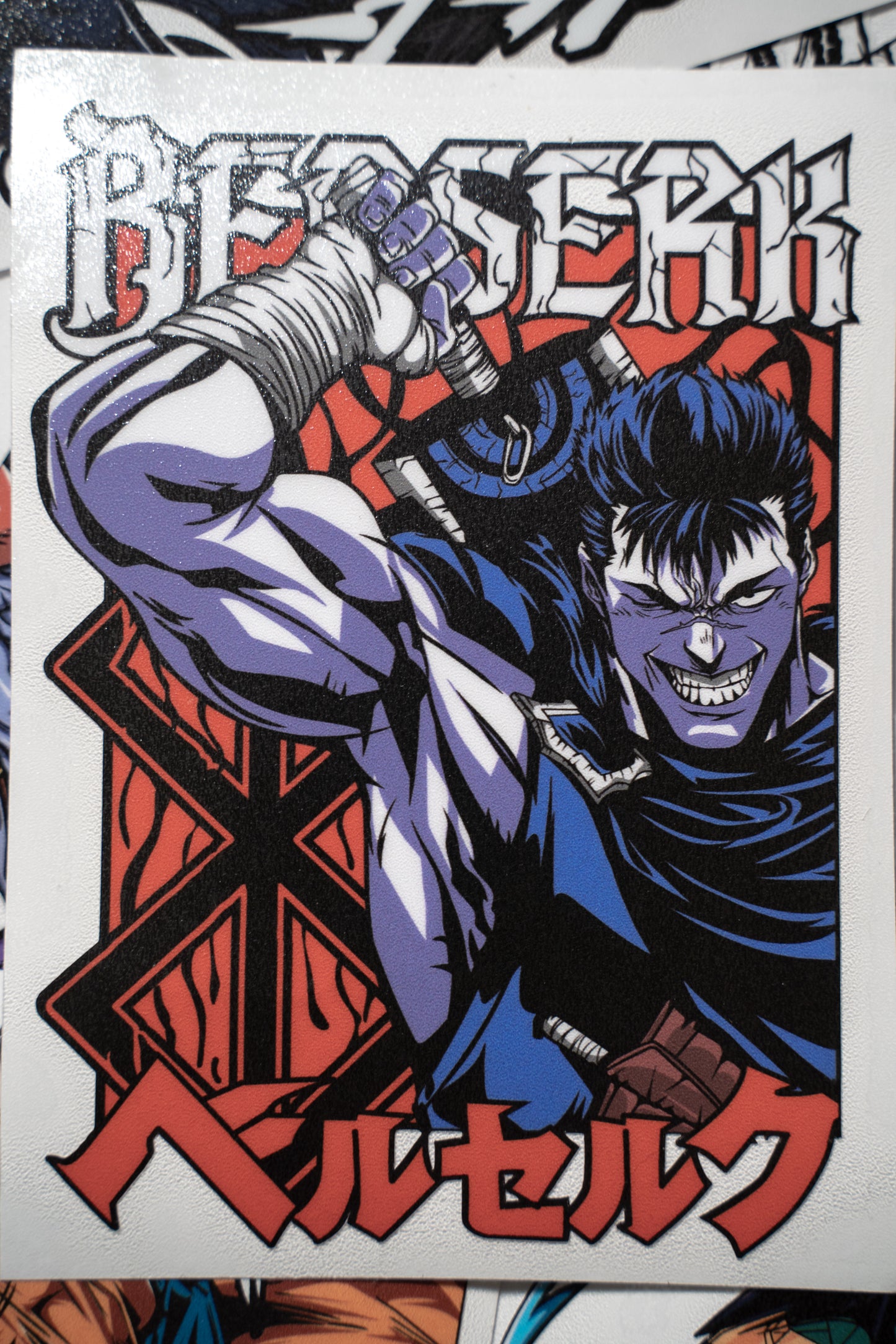 Guts (Berserk) Vinyl Sticker