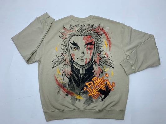 Eternal Flame Heavy Weight Crew Neck Sweater