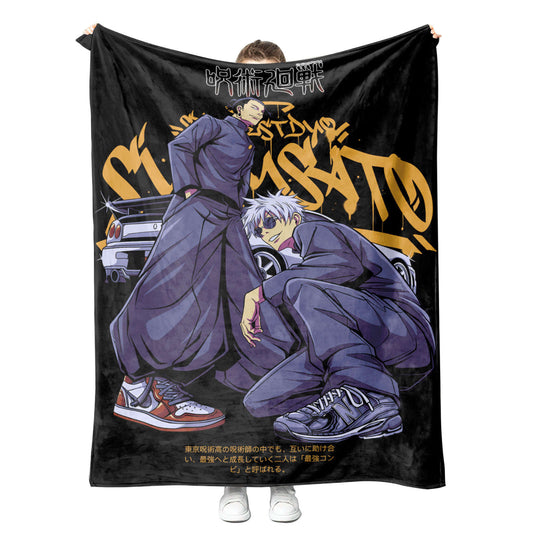 Sato Sugu Street Style blanket