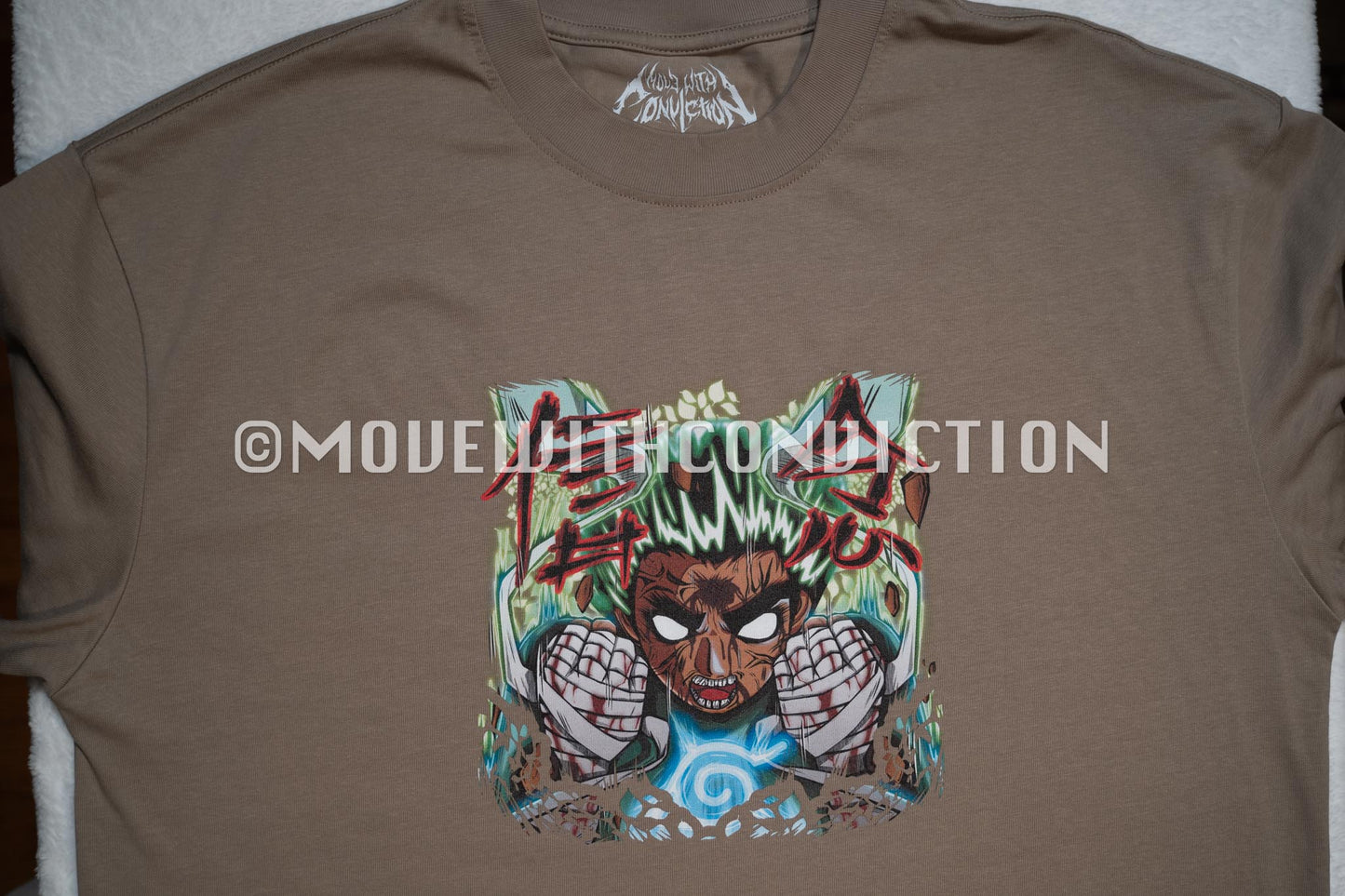 Rock Lee "Eight Gates of Buzzing" Heavy Weight T-shirt