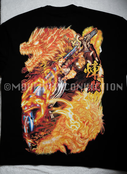 Flame Hashira Heavy Weight T-shirt