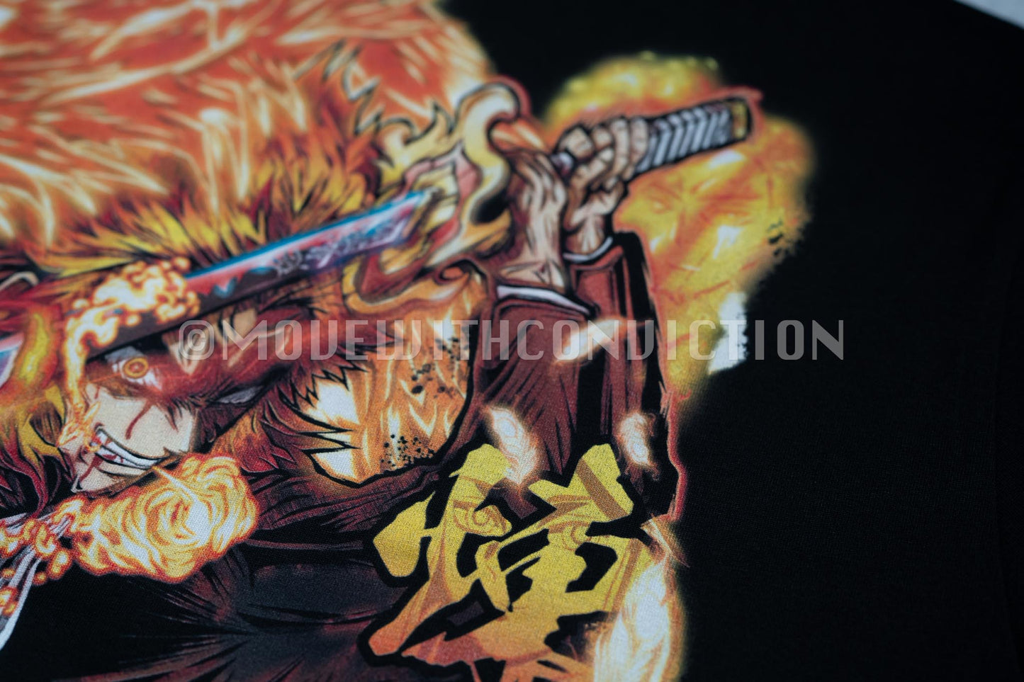 Flame Hashira Heavy Weight T-shirt