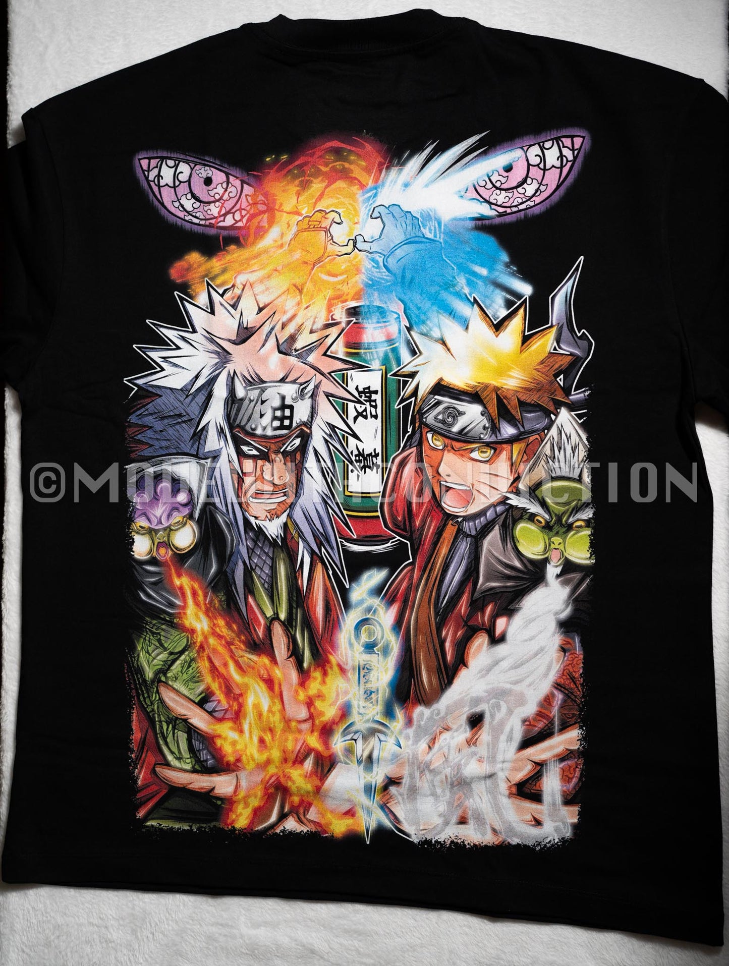 Master and Apprentice Rasengan Heavy Weight T-shirt