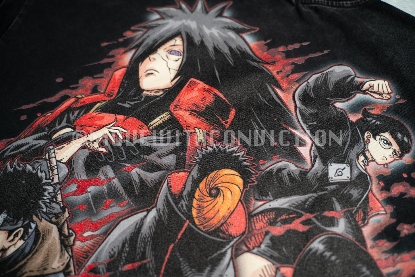 Uchiha Clan Heavy Weight Washed T-Shirt