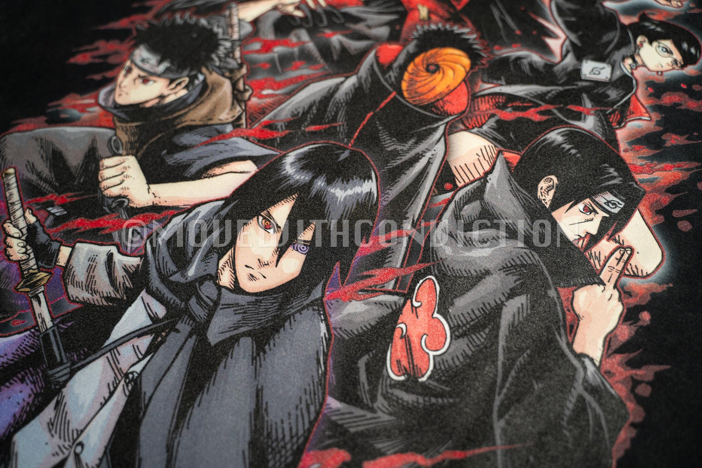 Uchiha Clan Heavy Weight Washed T-Shirt