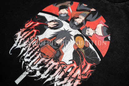 Uchiha Clan Heavy Weight Washed T-Shirt