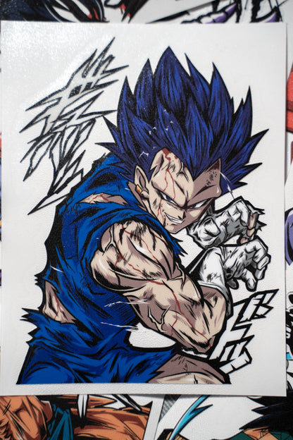 Vegeta Ultra Ego Vinyl Sticker