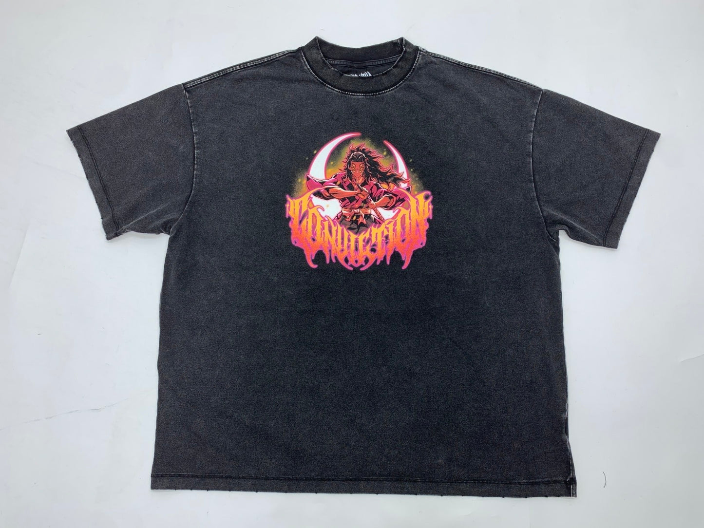 Infinity Castle Heavy Weight Washed T-Shirt