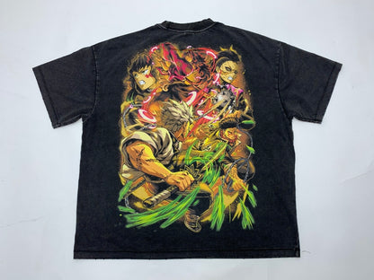 Infinity Castle Heavy Weight Washed T-Shirt