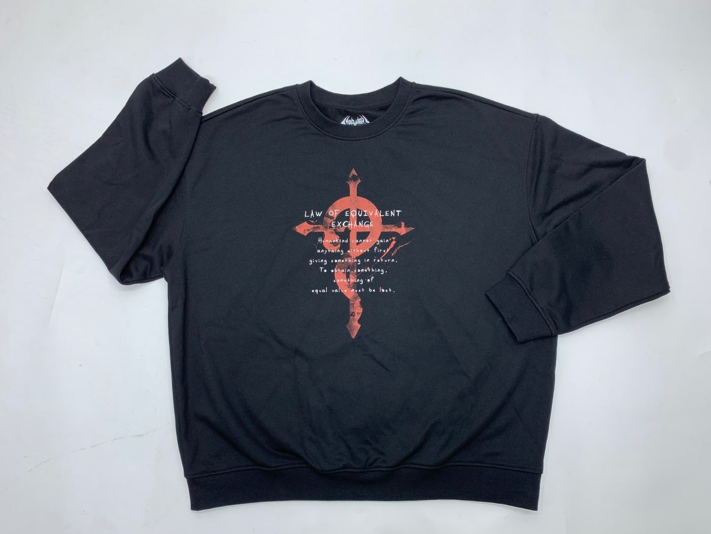 Law of Equivalent Exchange Heavy Weight Crew Neck Sweater