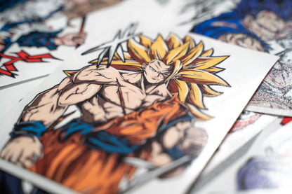 Goku Super Saiyan 3 Vinyl Sticker