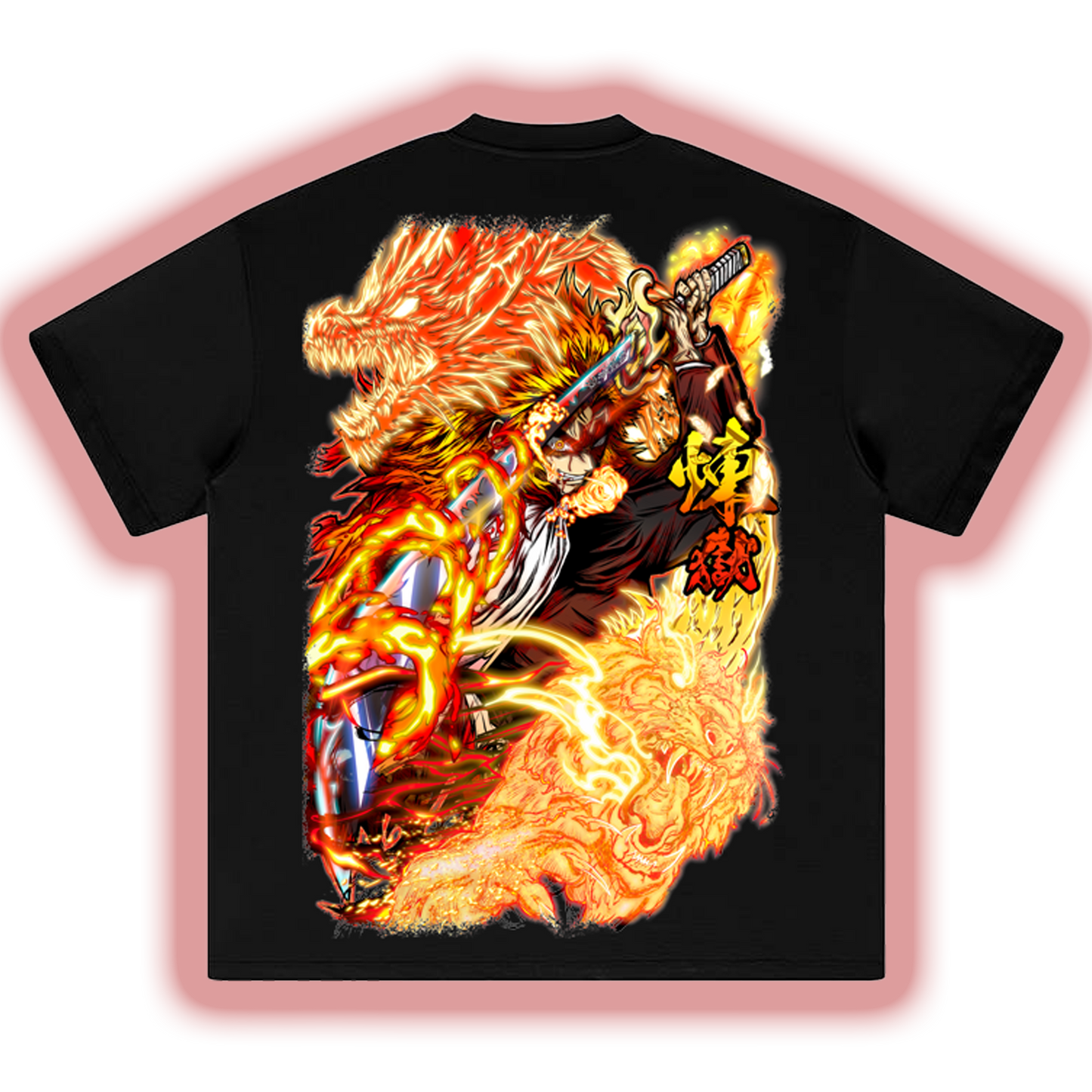 Flame Hashira Heavy Weight T-shirt